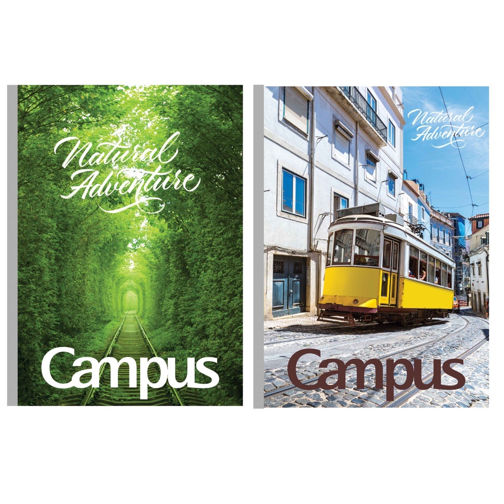 Vở Campus kẻ ngang có chấm 80 /120 /200 trang - Campus Adventure