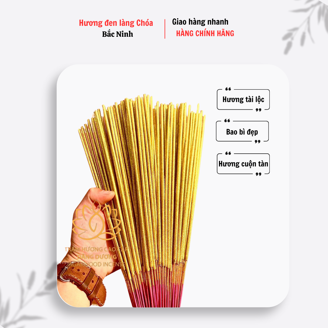 Hương trầm cuộn tàn tài lộc