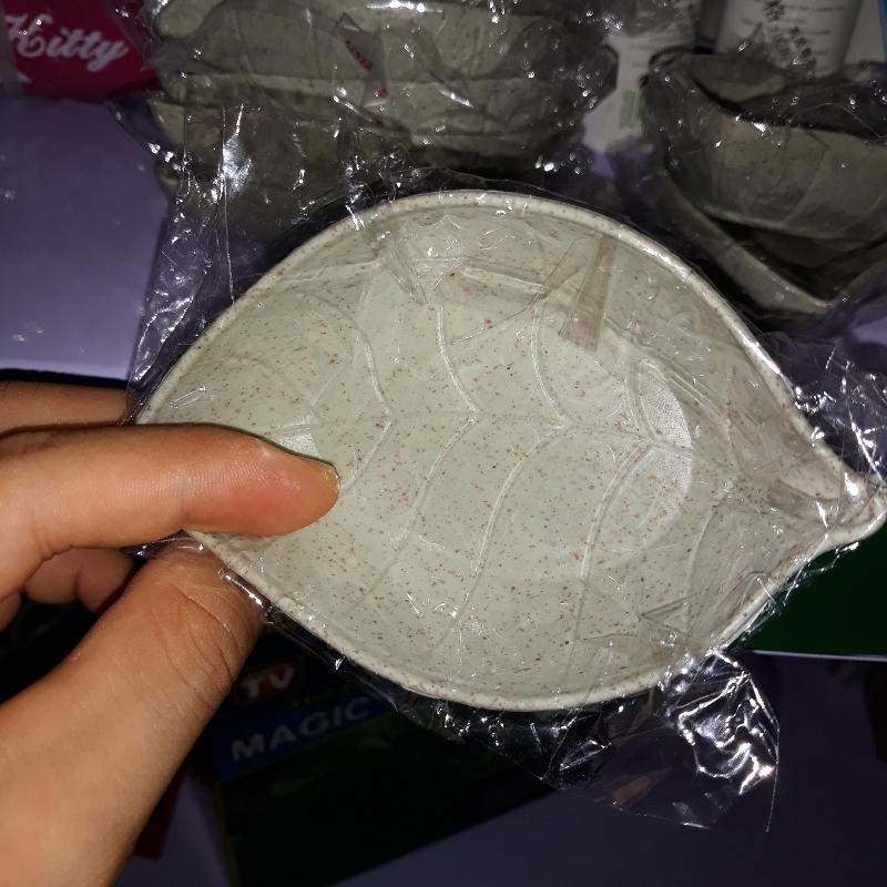 Đĩa Gia Vị Hình Chiếc Lá