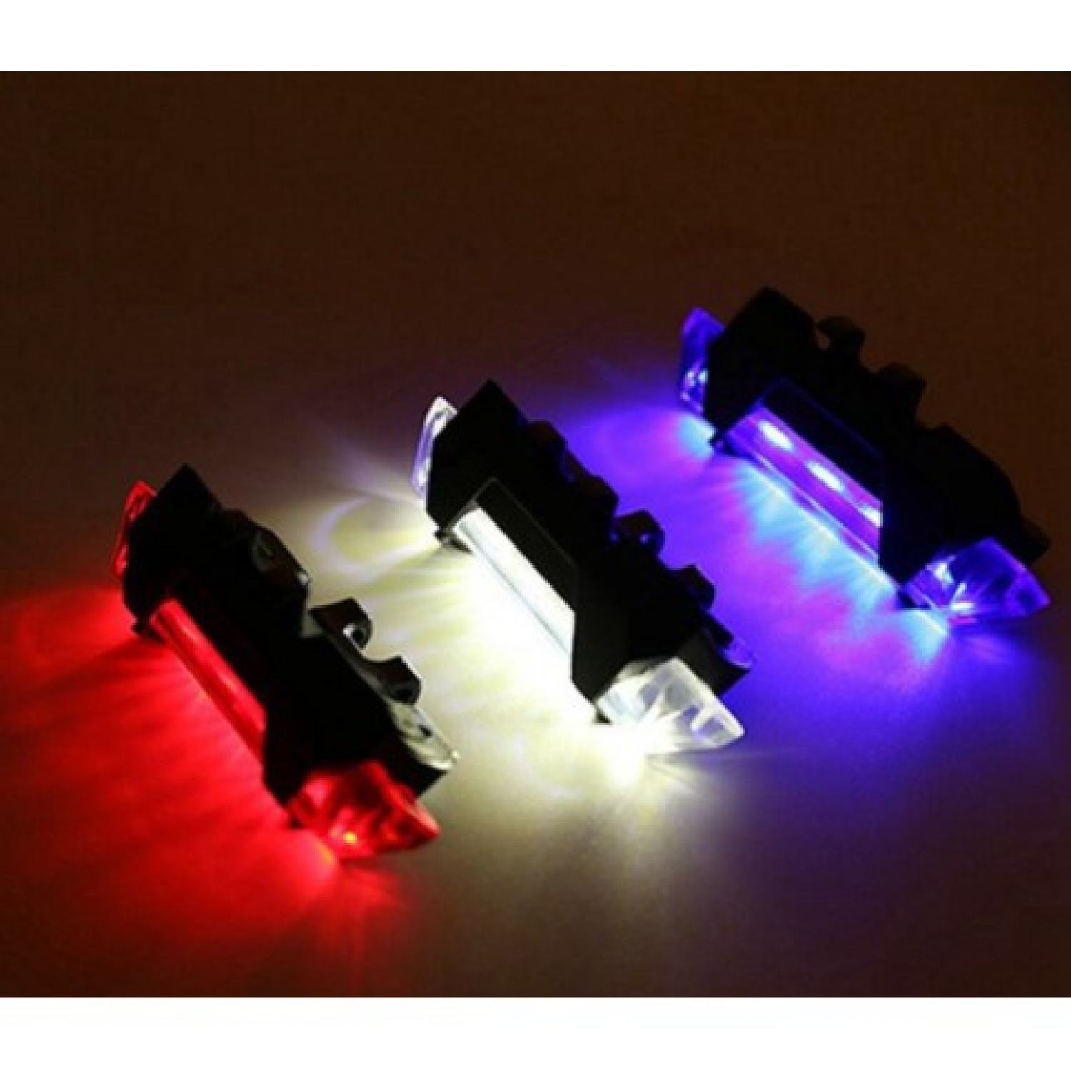 Đèn LED nhấp nháy gắn đuôi xe máy cảnh báo