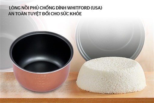 Nồi cơm điện 1.8L Sunhouse SHD8606R