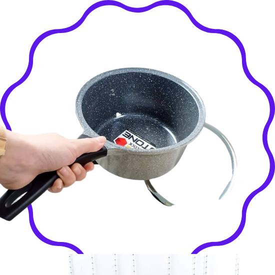 Quánh đá Stone, nồi đá Stone  18cm LOCK&LOCK LCA6181D siêu cao cấp