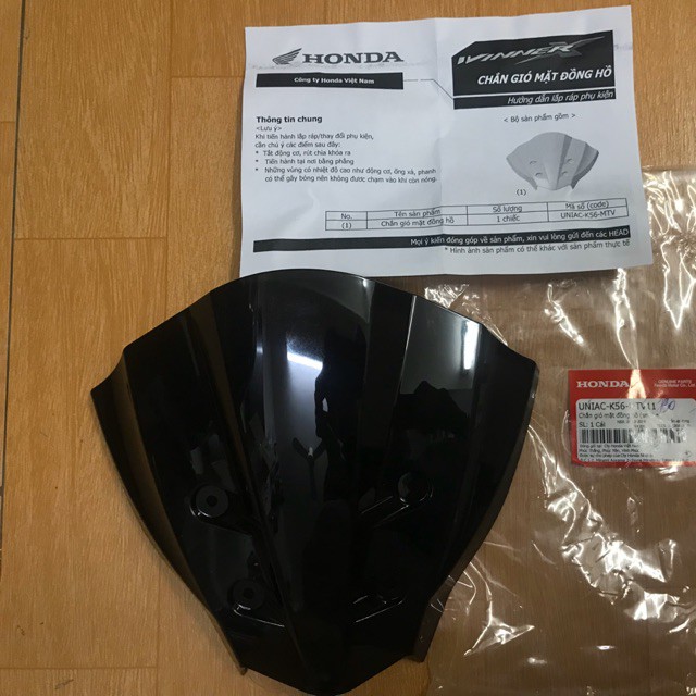 Mão chắn gió xe winner X kiểu hãng