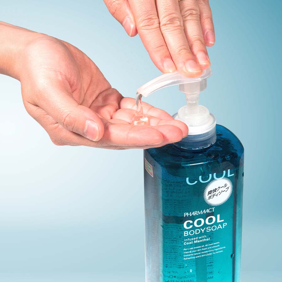 COMBO 02 chai Sữa tắm PharmaAct Cool Body Soap (550ml)