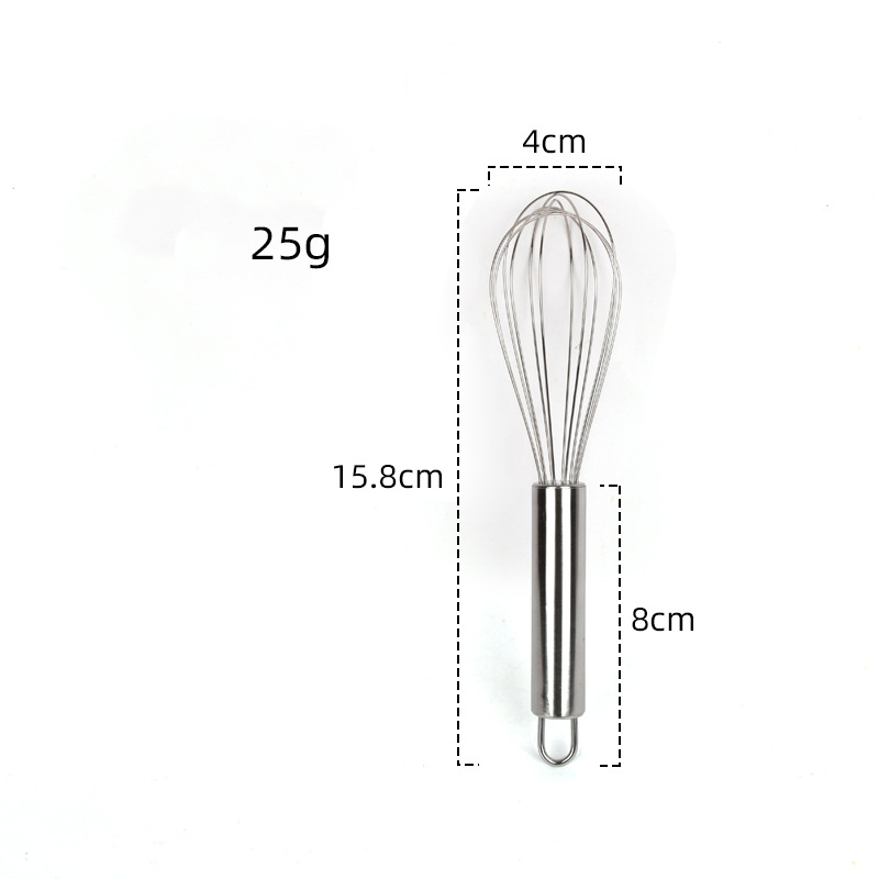 Stainless steel egg beater automatic egg beater manual egg beater kitchen tool milk beater home use