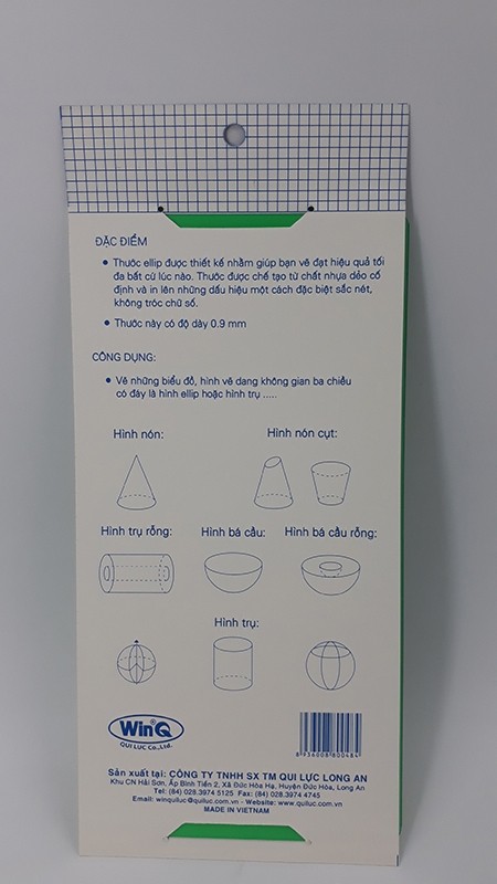 Thước Elip WinQ E-606
