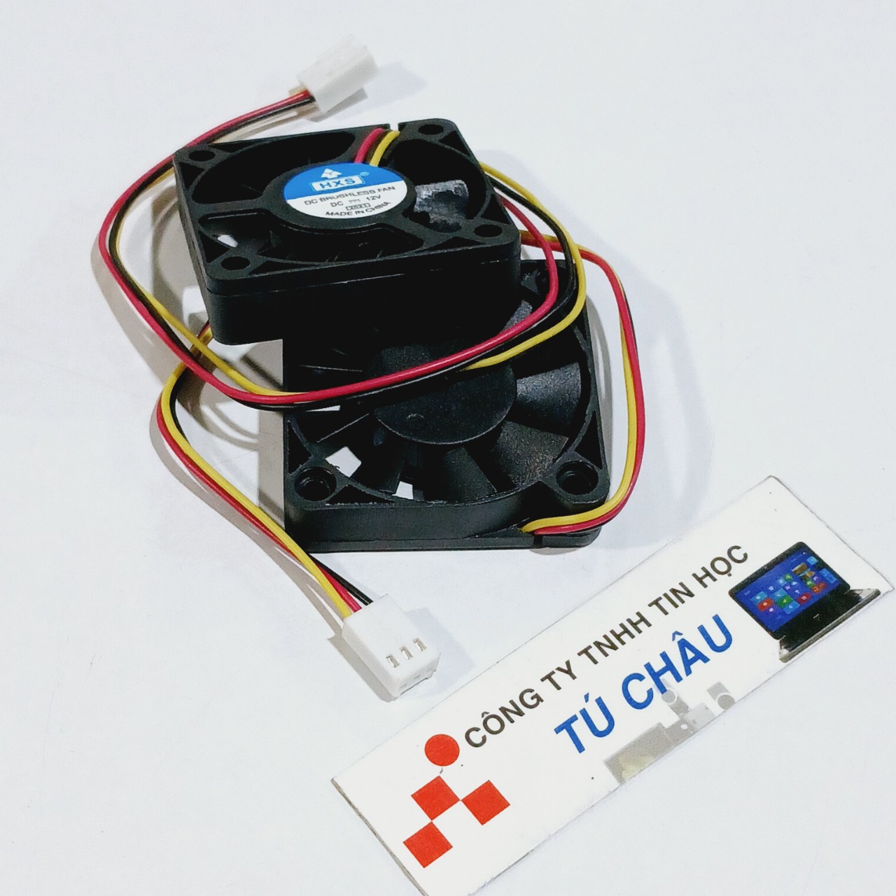 Quạt 5Cm / Dày 1.2Cm - Điện áp DC 12V (Loại 3 dây đầu 3 Pin) NEW