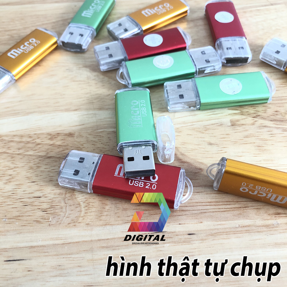 Đầu Đọc Thẻ Nhớ Vỏ Nhôm Xịn