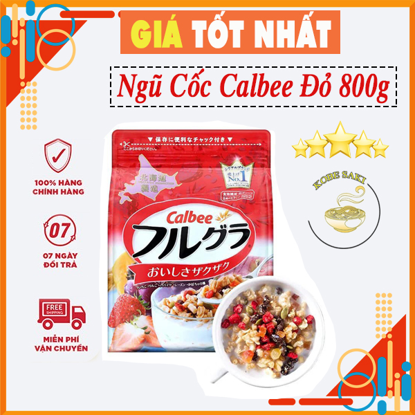 Ngũ Cốc Calbee T&aacute;o D&acirc;u