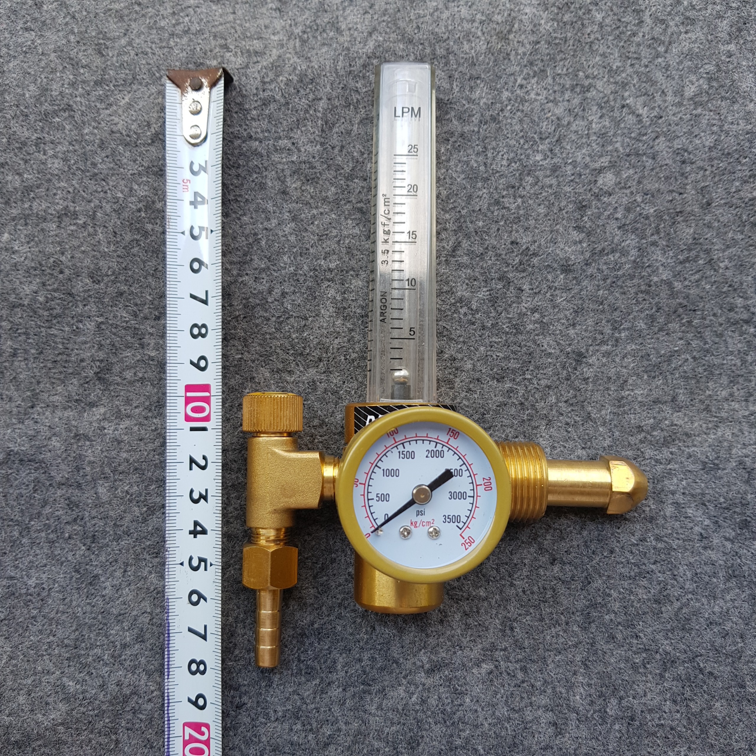 Đồng hồ khí Argon 191 gien ngoài