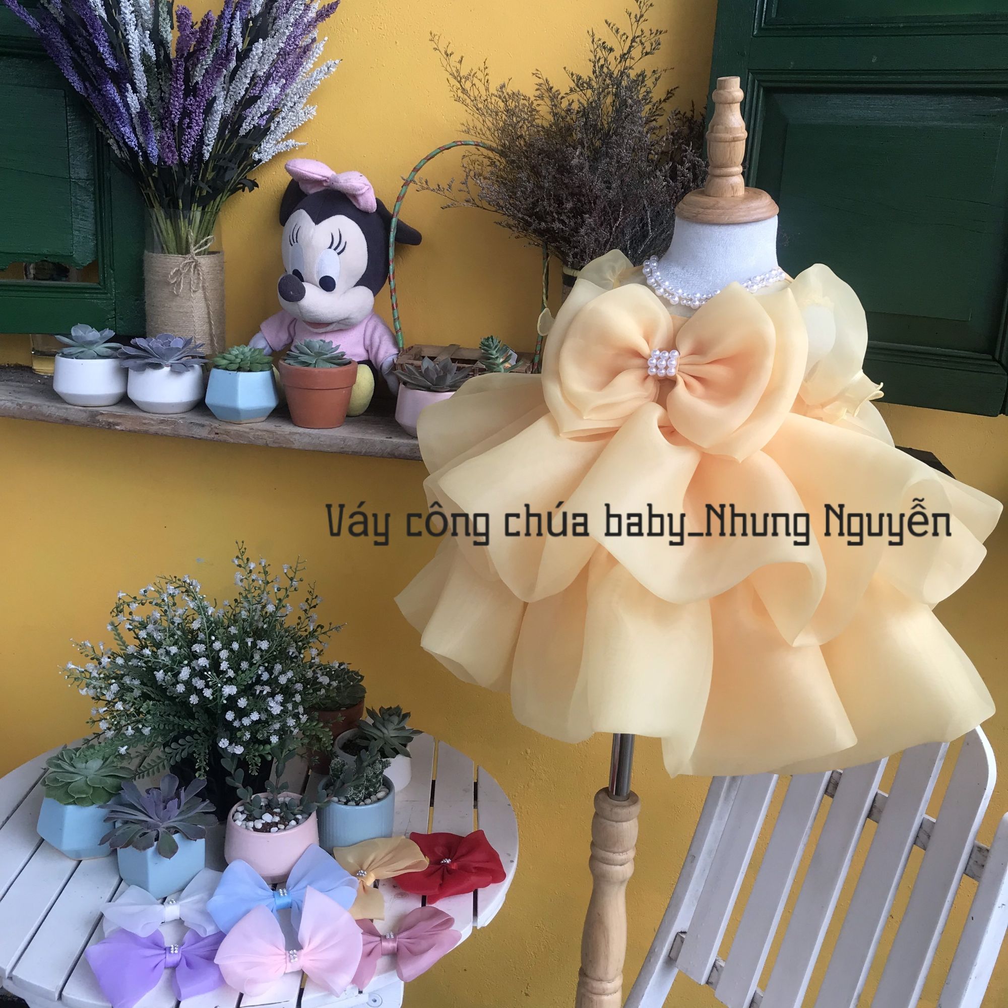 Váy công chúa Nhung Nguyễn