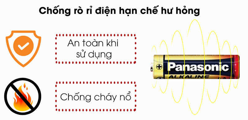(Vỉ 2 Viên) Pin 2A/3A Panasonic Alkaline Lr LR06T-1.5V