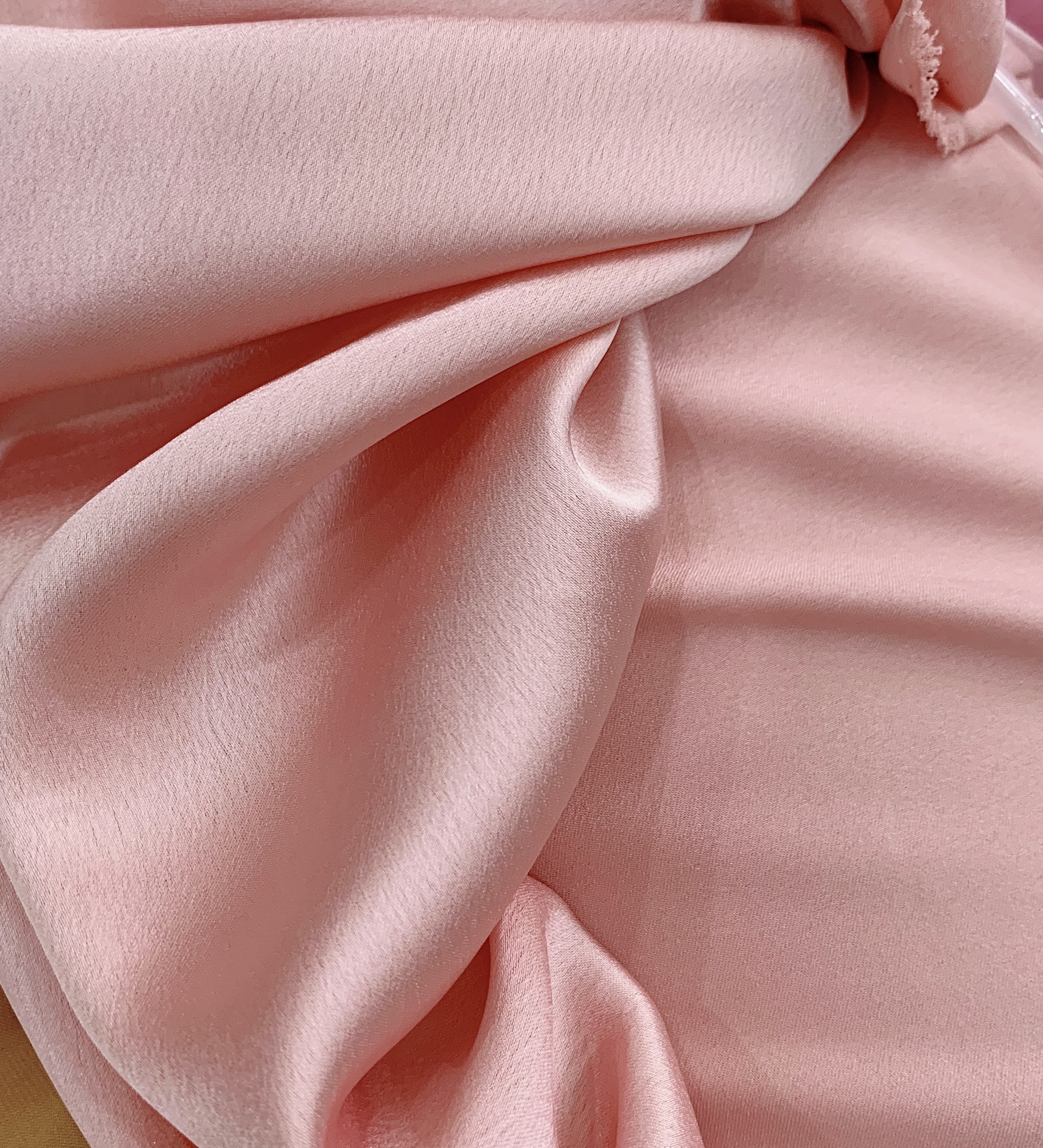 [Naki Fabric] High Quality Stretchy and Soft Silk Satin Fabric, 1.5m Size