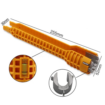 [HCM]Dụng Cụ Cờ Lê Tháo Lắp Vòi Nước Đa Năng Ở Những Góc Hẹp Chiều Dài 25cm