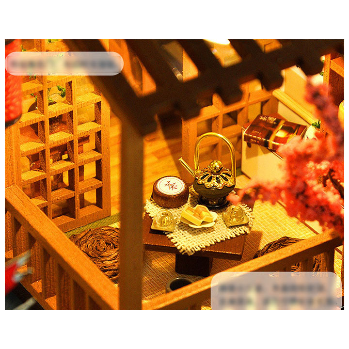 Mô hình nhà gỗ tự ráp Biệt thự Osaka