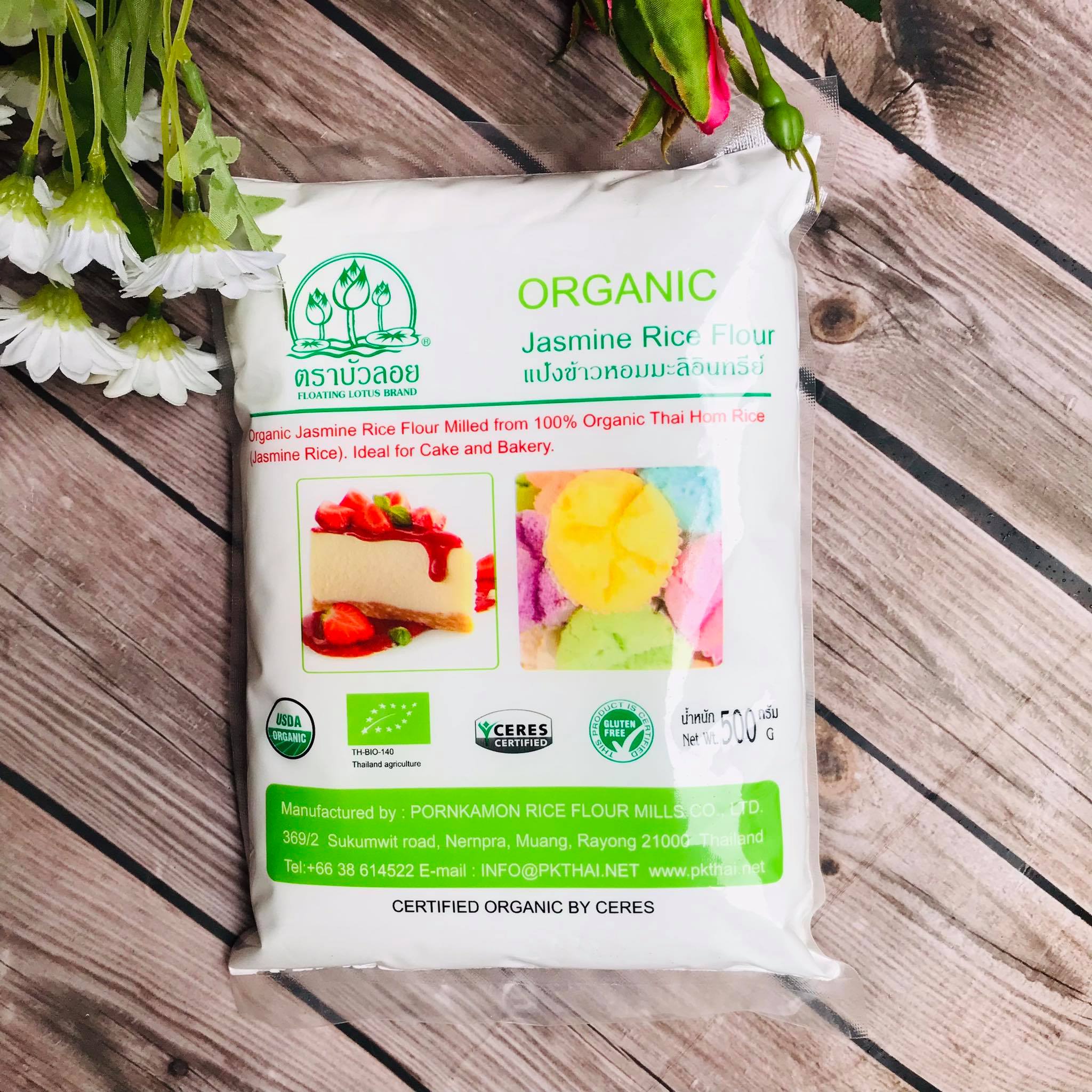 Bột Gạo Tẻ Hữu Cơ Thái Lan 500g