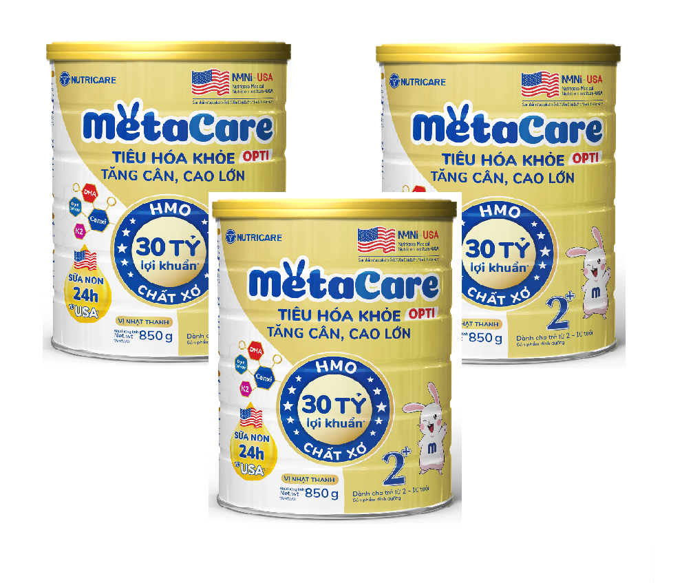 Sữa Công thức MetaCare Opti 2+ lon 850g