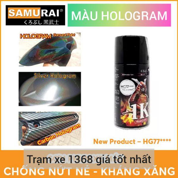 SƠN SAMURAI SƠN XỊT MÀU HOLOGRAM HG77 5 SAO