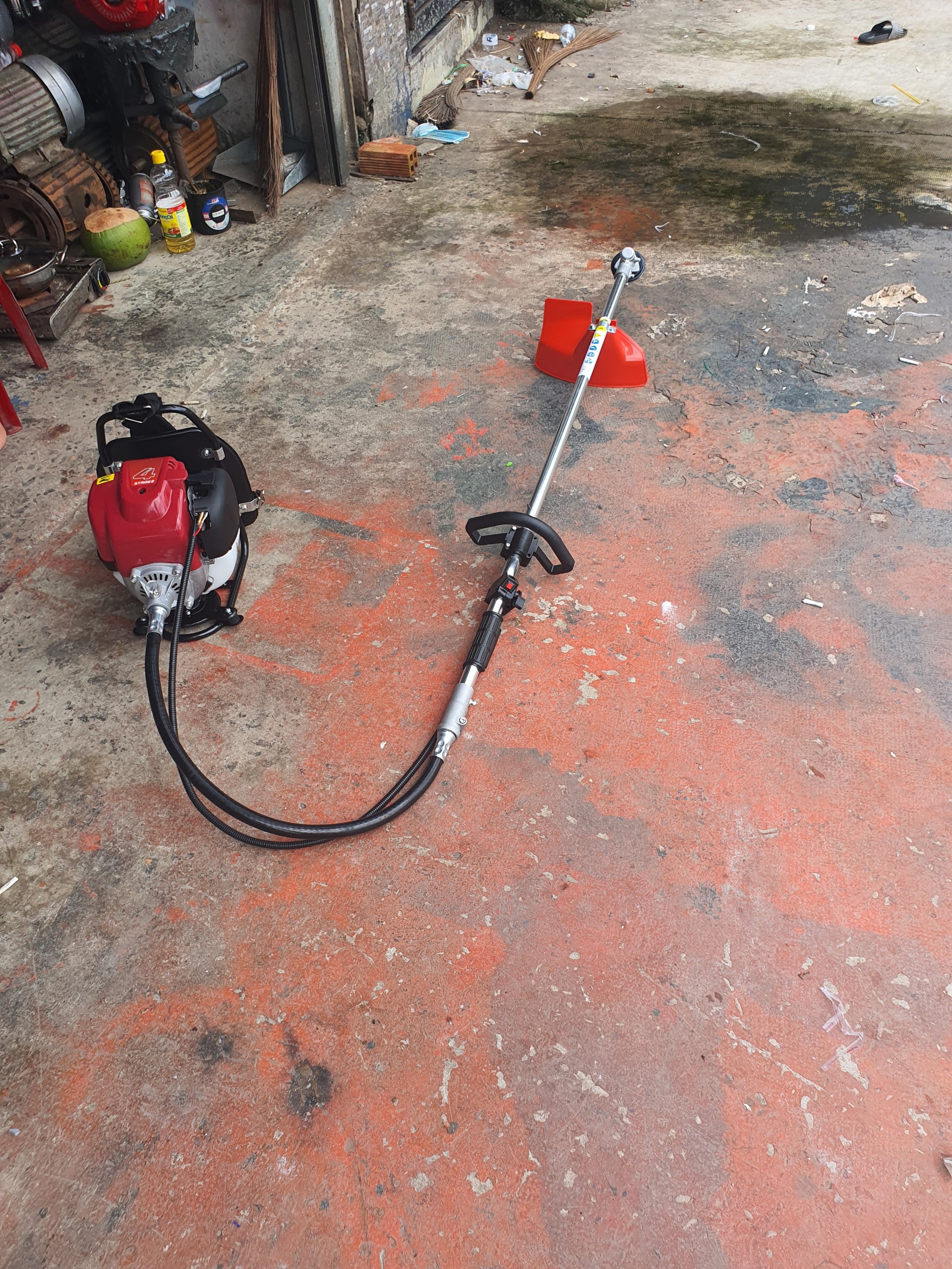 Máy Cắt Cỏ Đeo Lưng Cần Mềm Honda GX35
