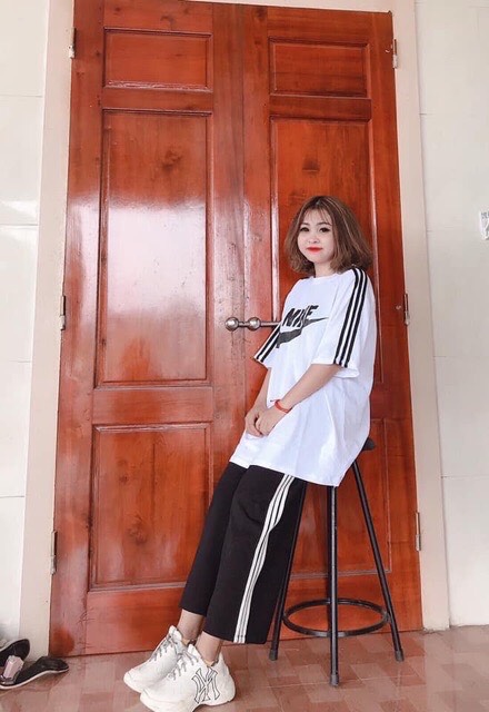 \SÉT ÁO CHỮ NGỰC TAY SỌC +QUÂN BA SỌC