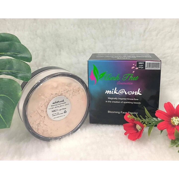 Phấn phủ bột Mira MikVonk Blooming Face Powder