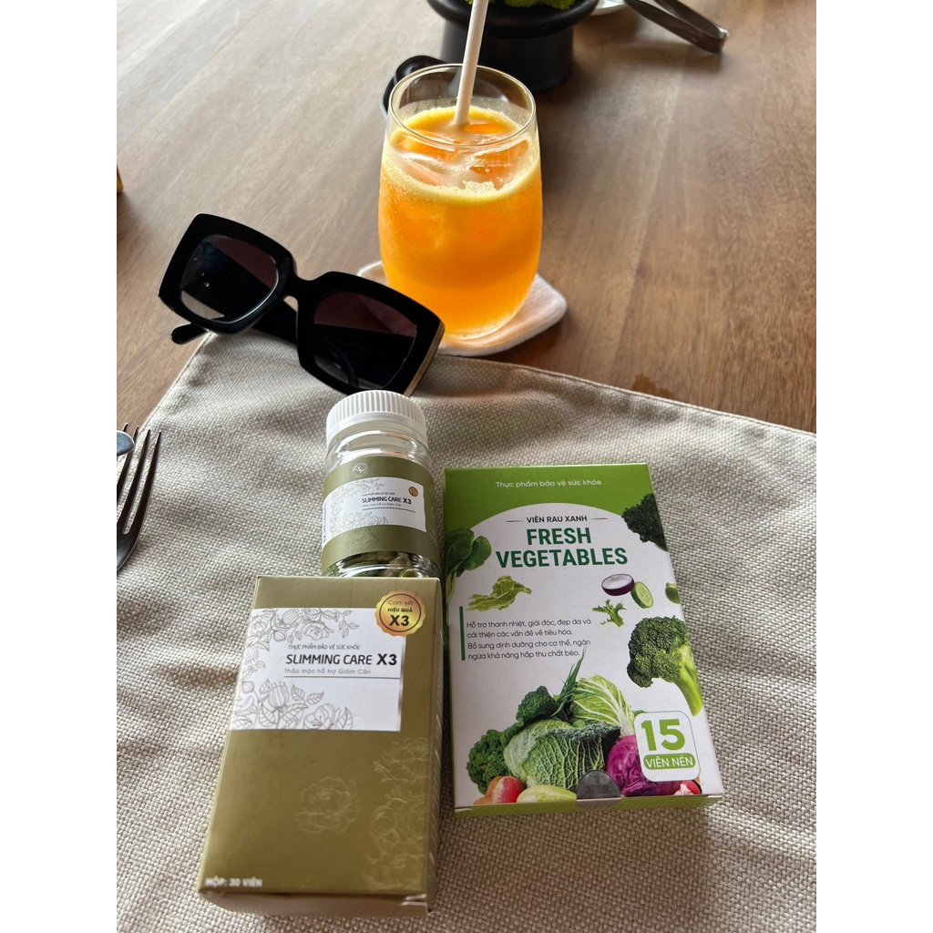 Viên Thảo Mộc Giảm cân Slimming Care X3