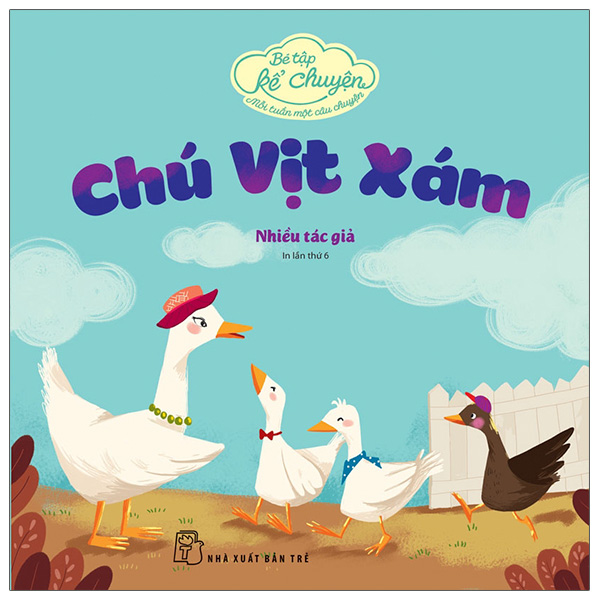 Fahasa - bé tập kể chuyện - chú vịt xám