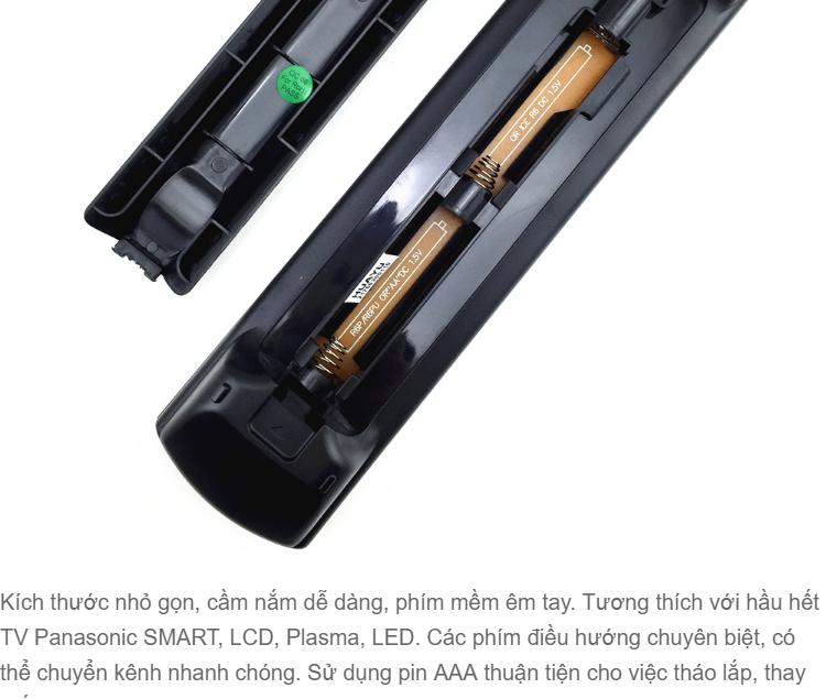 REMOTE ĐIỀU KHIỂN TIVI PANASONIC SMART RM-L1268