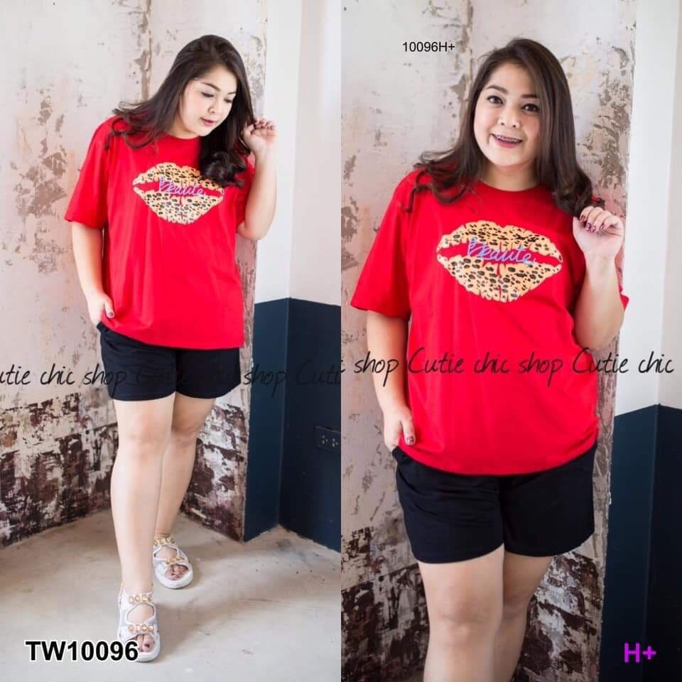(TẶNG KÈM KHẨU TRANGJ 3D) ĐỒ BỘ ĐÙI BIGSIZE CHO CÁC NÀNG( DƯỚI 78KG)- HỌA TIẾT ĐÔI MÔI