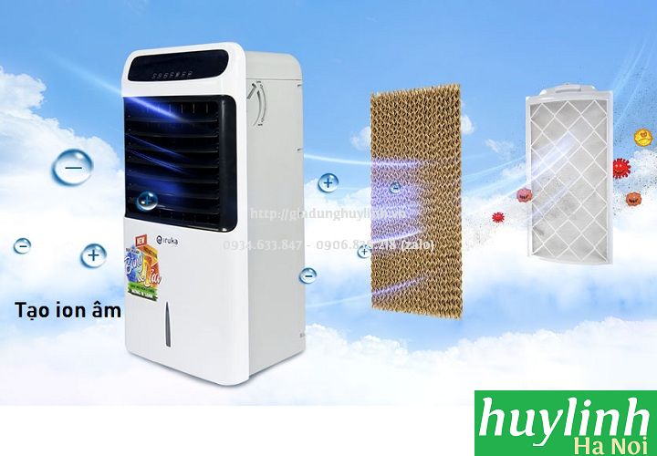 Quạt - Máy làm mát không khí Iruka I-82 [2 Chiều Nóng - Lạnh]