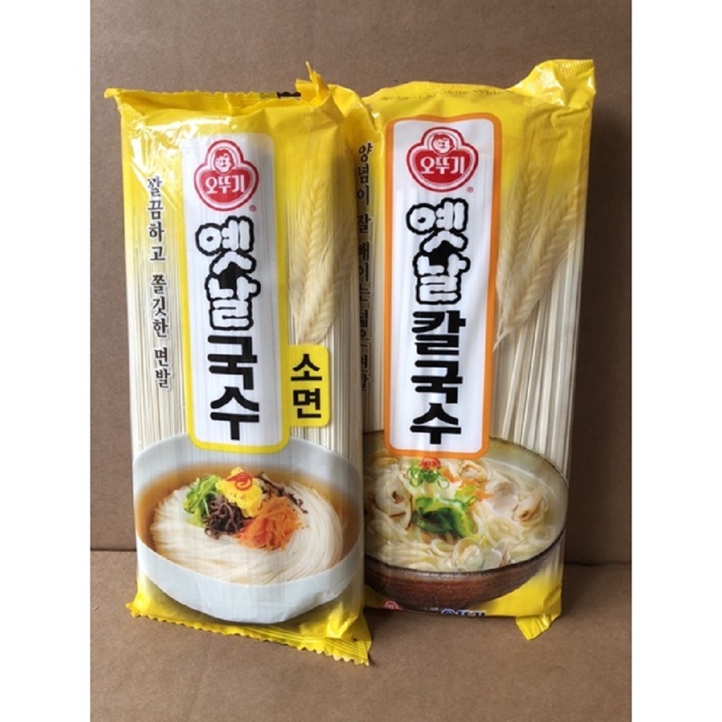 Mì khô hàn quốc ottogi sợi nhỏ ( lớn ) 900g ,500g