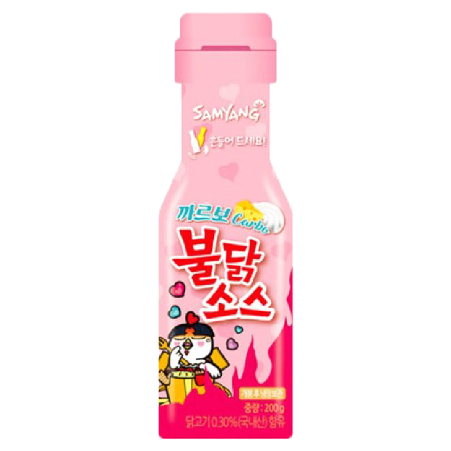 Sốt Chấm Cay Samyang Vị Carbonara (200g/Chai)