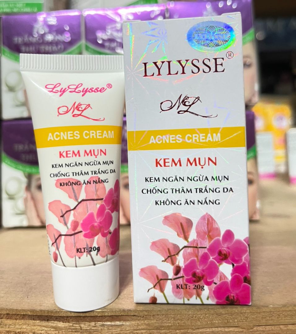 Kem mụn thâm mờ sẹo lylysse 20g