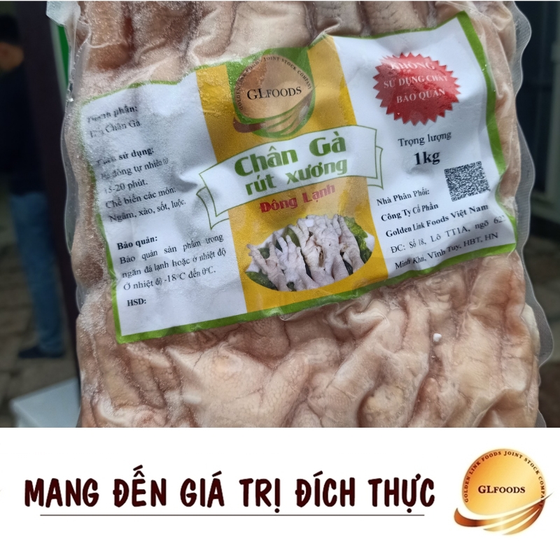 Chân Gà Rút Xương 1kg (Chỉ nhận giao hàng tại Hà Nội)