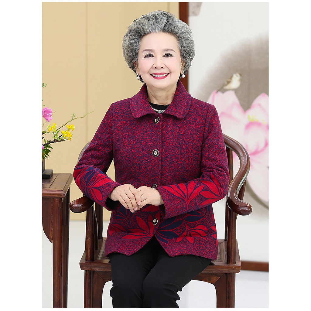 áo khoác dạ cho người già ( nhai)