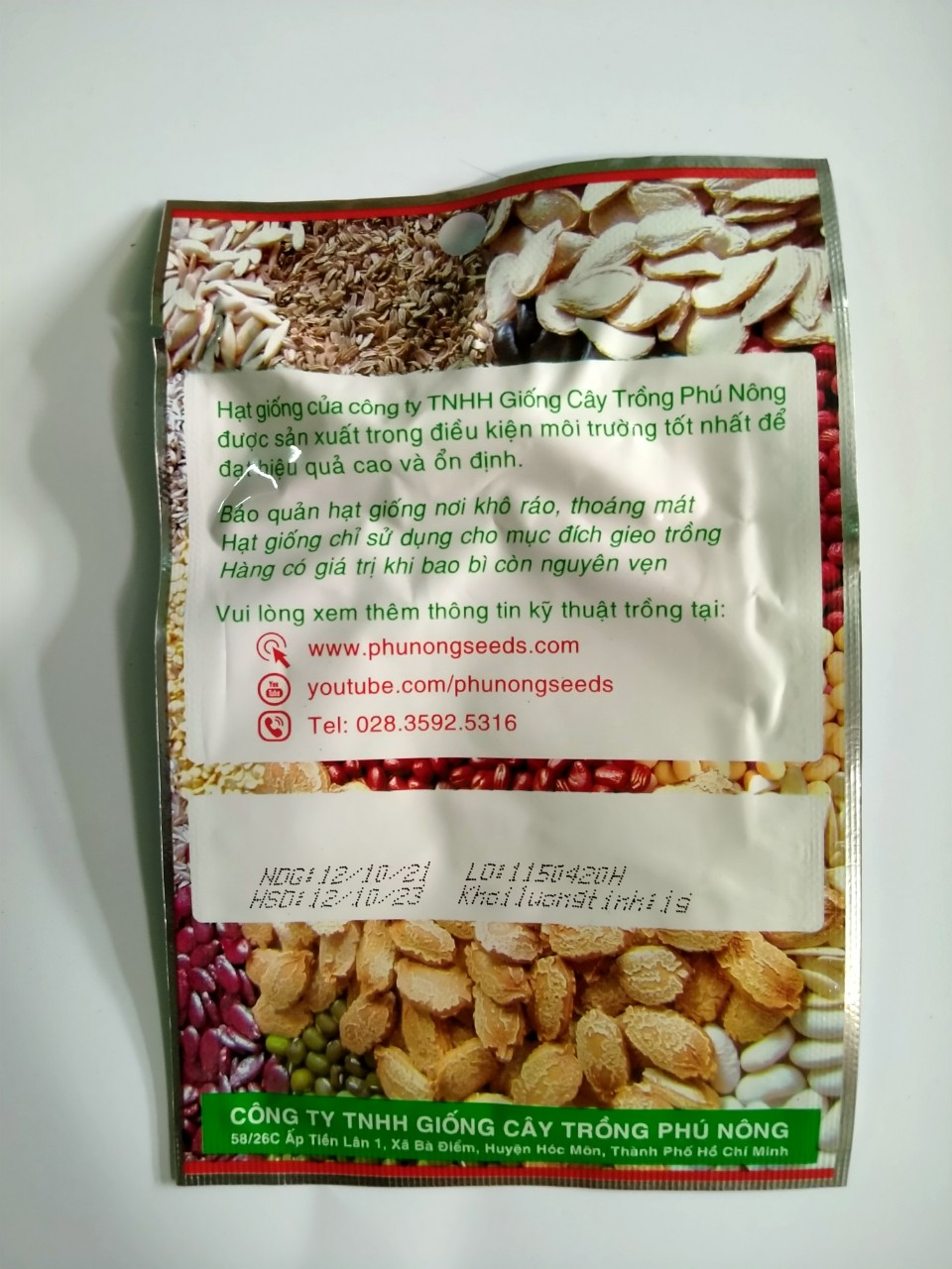 Hạt giống cải mơ Hoàng Mai gói 20gr