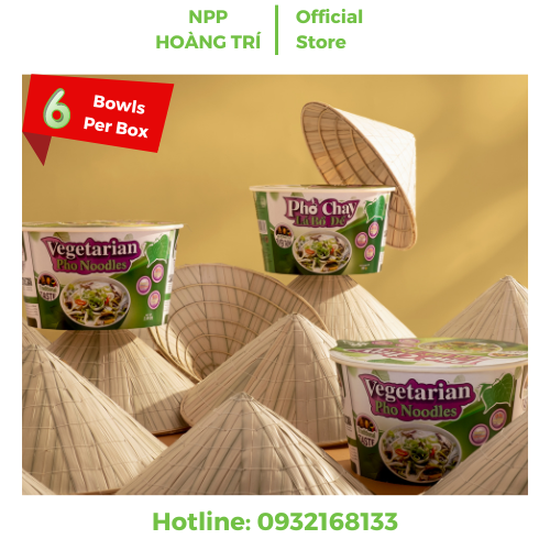 Phở Tô Chay Lá Bồ Đề ( Thùng 6 Tô )