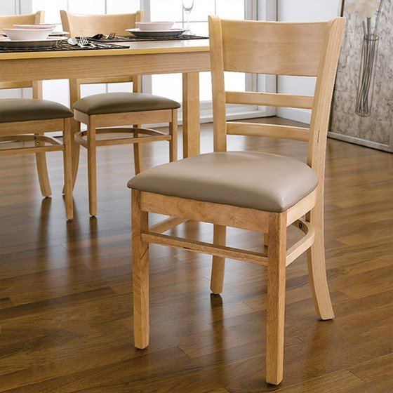 GHẾ ĂN CƠM, GHẾ CAFE, GHẾ GỖ BỌC NỆM ( BẢO HÀNH 1 NĂM )