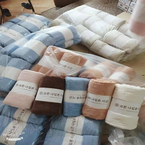 Khăn Tắm Lông Cừu Khăn Bông Mềm Mịn Cho Mẹ Và Bé