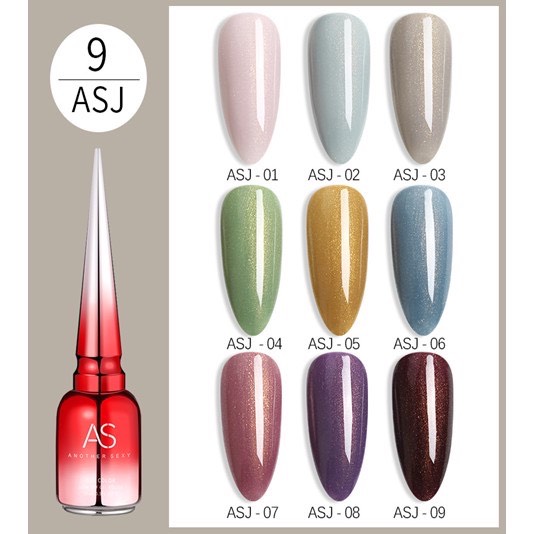 [HCM]Sơn gel AS 15ML (dành cho tiệm nail chuyên nghiệp) - ASJ
