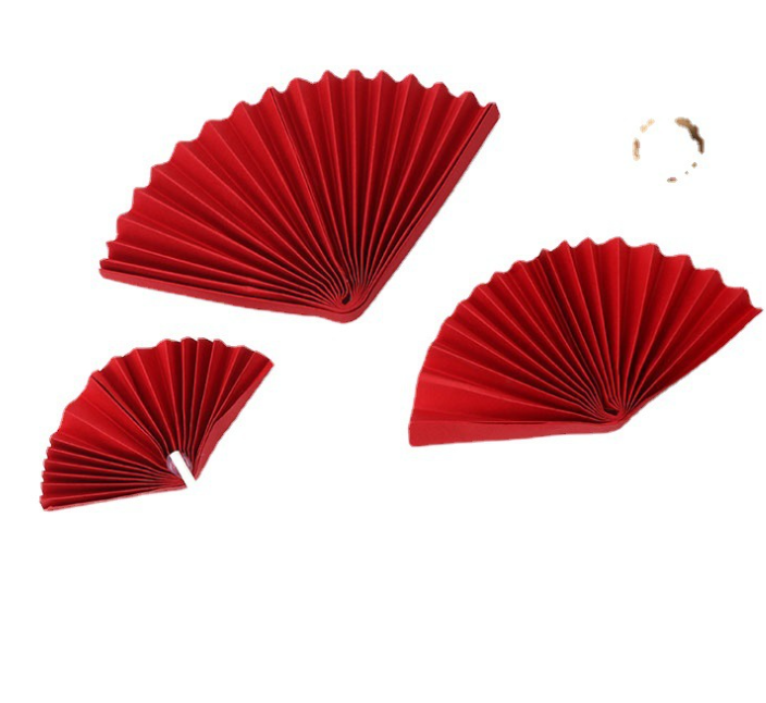 Quạt giấy trang trí tết