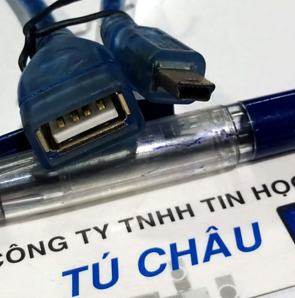 Cáp otg mini usb