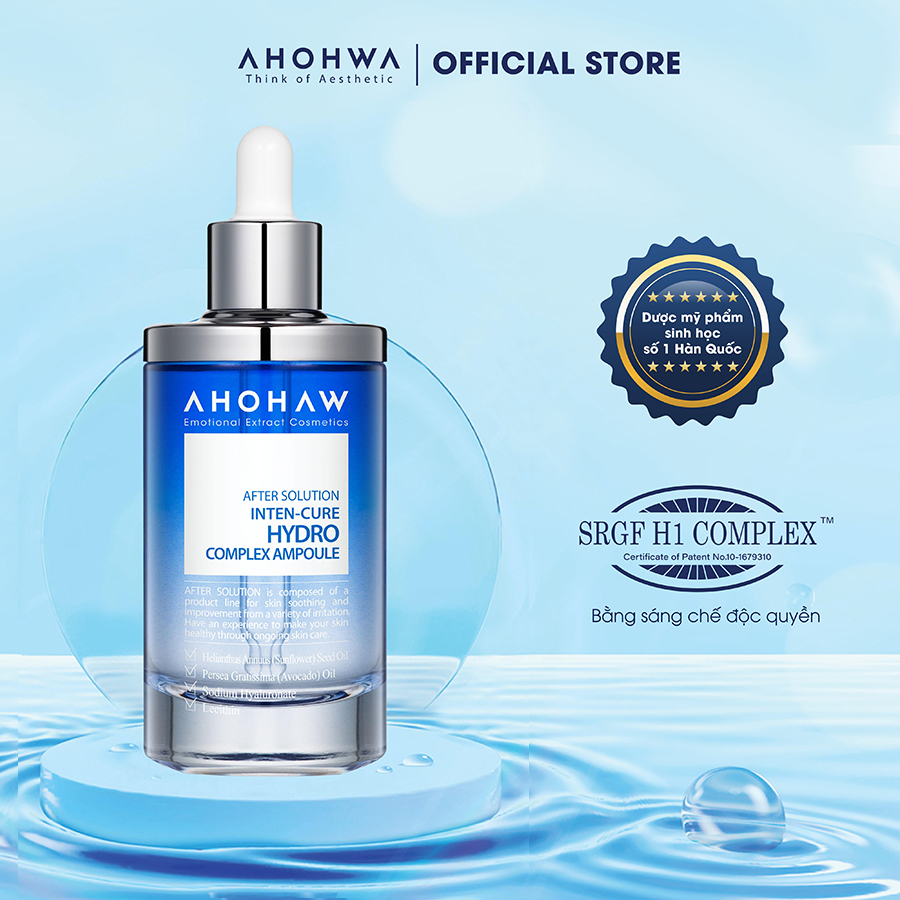 Tinh chất cấp ẩm - phục hồi cho làn da khô Inten Cure Hydro Complex Ampoule (50 ml - 150 ml)