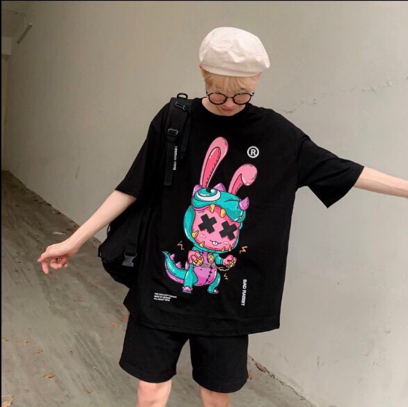 Áo thun bad rabbit cực chất unisex 3d from rộng cực hot teen 1redshop