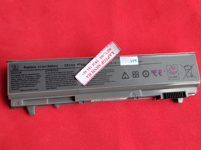 Pin laptop Dell Latitude E6510, Pin  Dell Latitude E6510