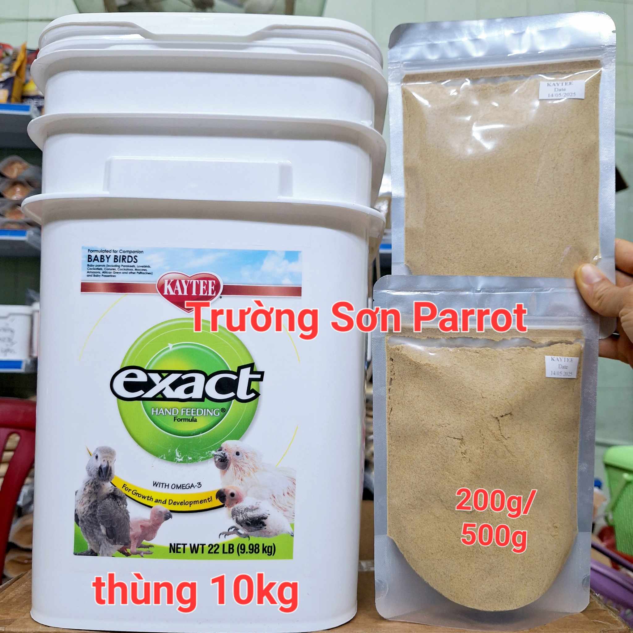 BỘT KAYTEE gói lẻ 200g date mới nhất