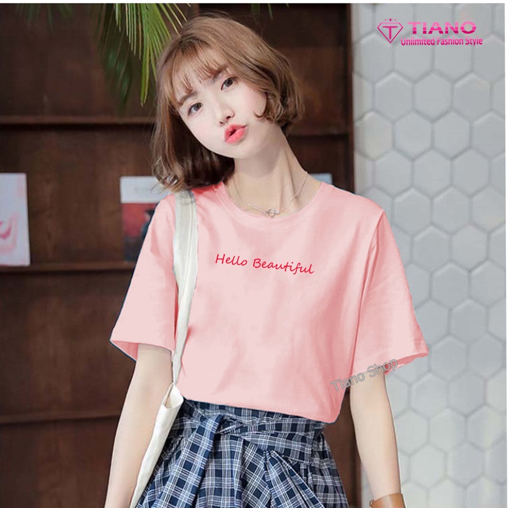 T-Shirt Hello Beautiful XT-005 - NLF