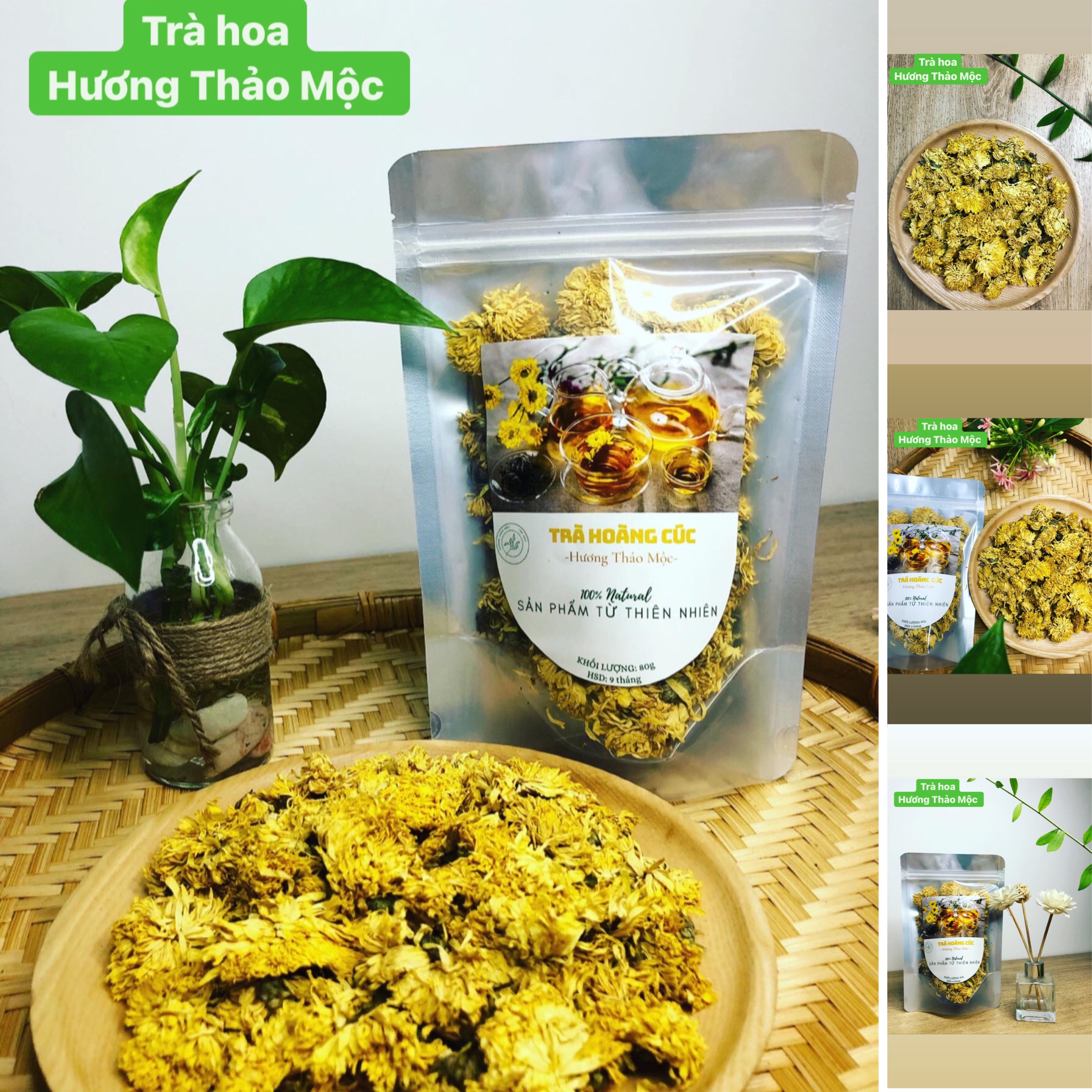 Trà Hoa Cúc (Hoàng Cúc) 1 kg - Hàng loại 1