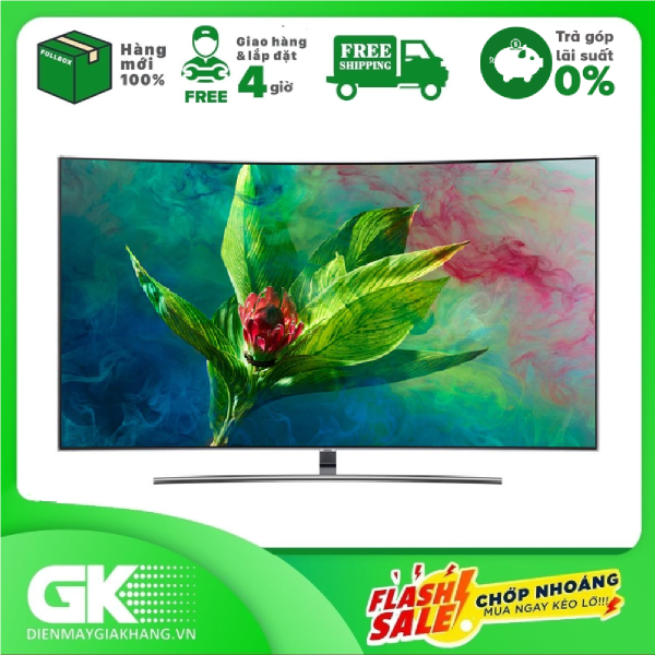 Bảng giá TRẢ GÓP 0% - Smart Tivi màn hình cong Samsung 4K QLED 65 inch 65Q8CNA - Bảo hành 2 năm. Giao hàng & lắp đặt trong 4 giờ