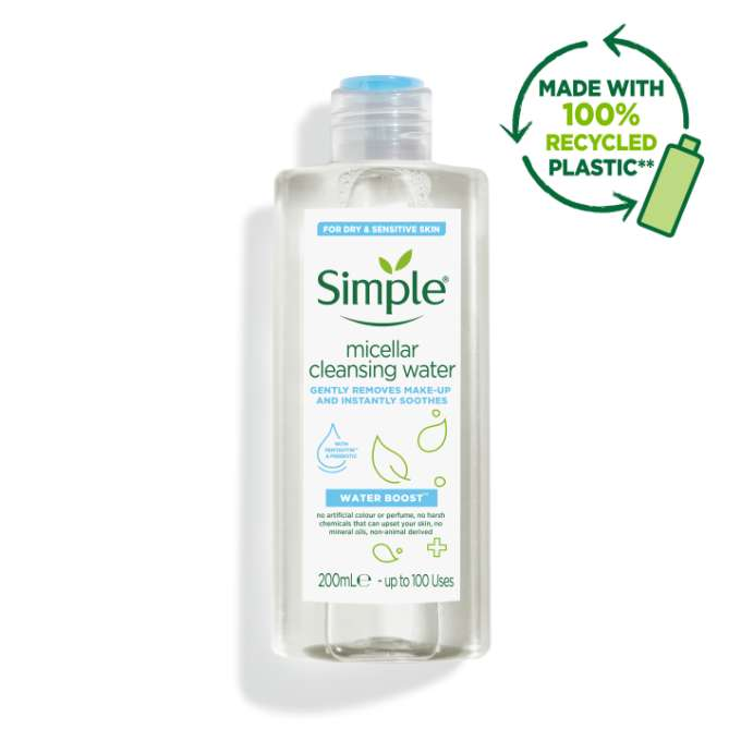 Nước tẩy trang Simple Water Boost Micellar Cleansing Water (Bill Anh)